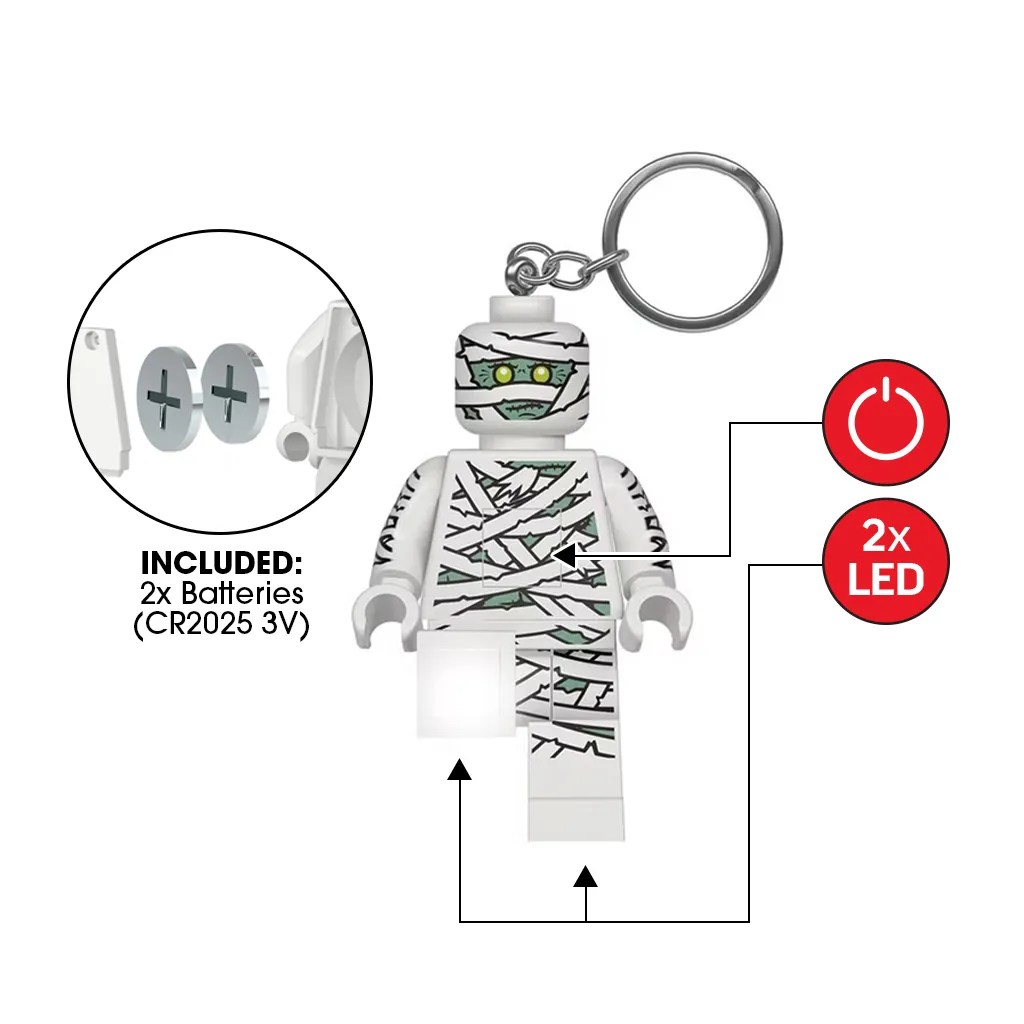 0149 LEGO Mummy Key Light 01