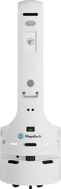Violet AI Gen4 UV-C disinfection robot from Haystack Robotics