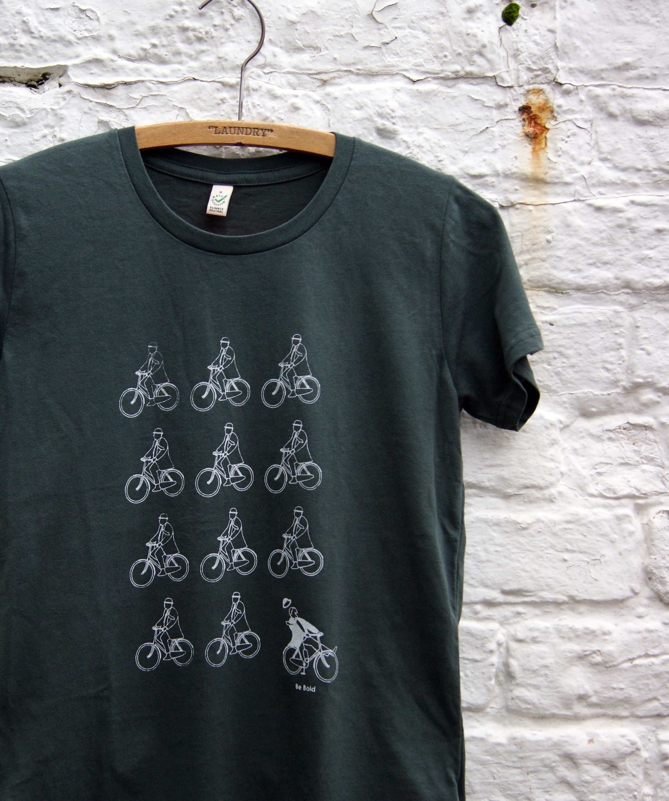 Be Bold Cyclist Grey
