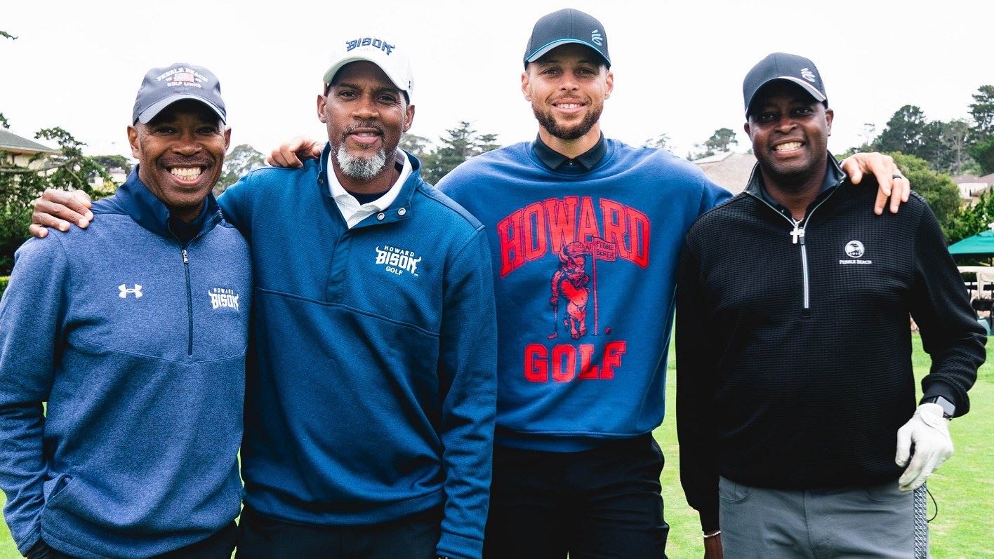 Howard golf program, with help from Stephen Curry, raises over 3 million