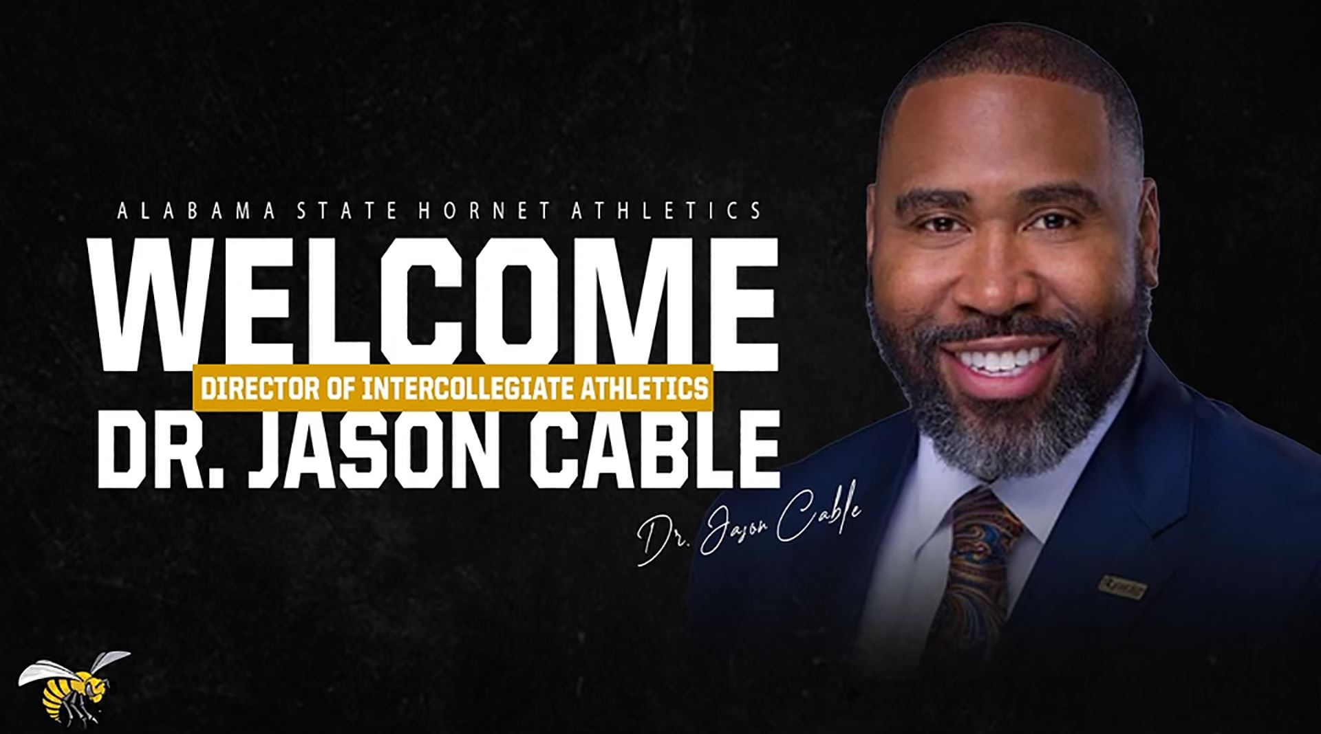 Jason Cable named Alabama State athletic director
