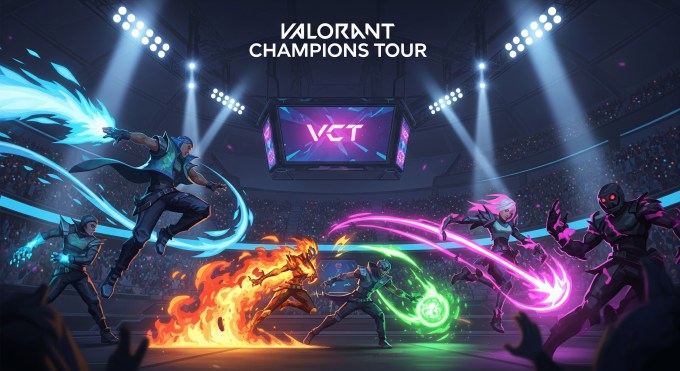 Paling dituggu-tunggu Valorant Champions Tour (VCT) 2025/ ilustrasi by matador168 studio