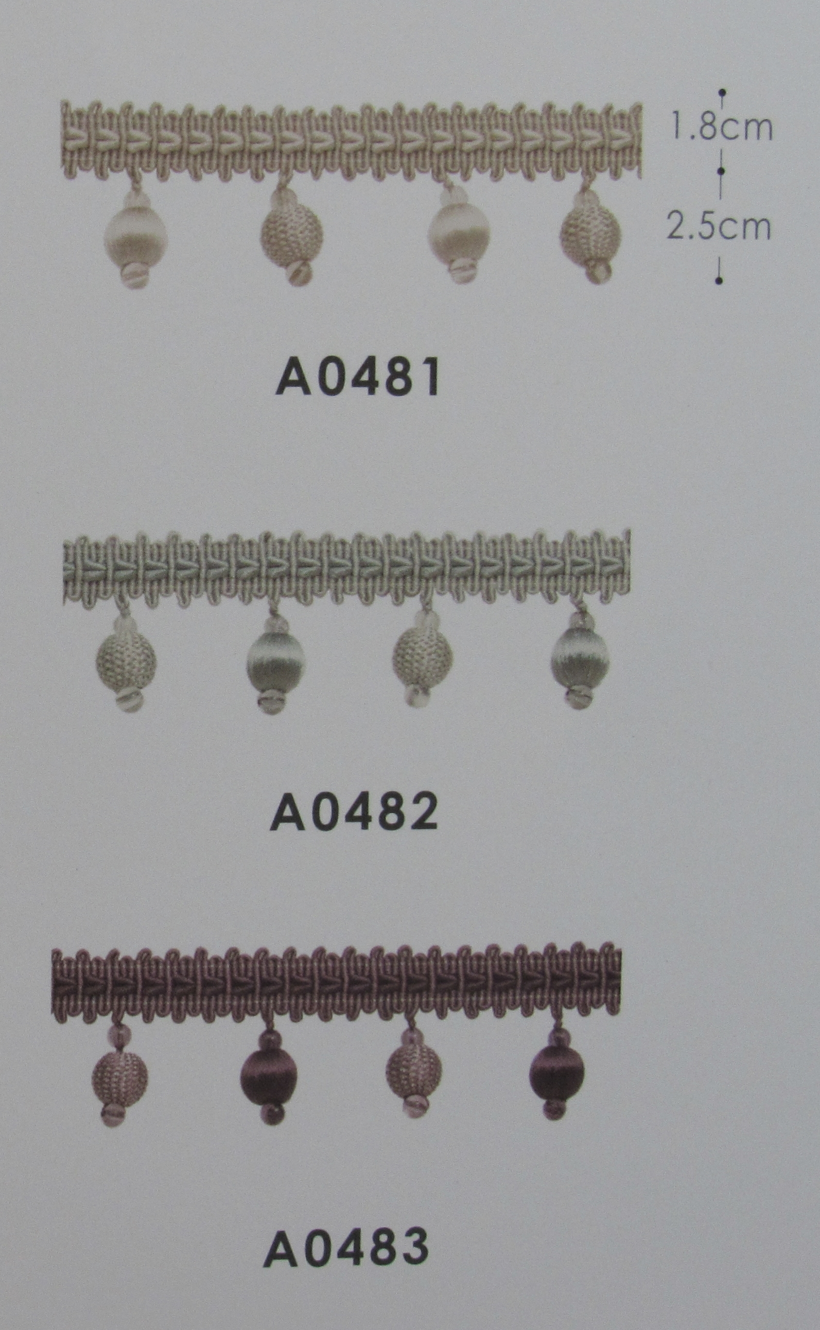 窗簾軌道掛飾配件