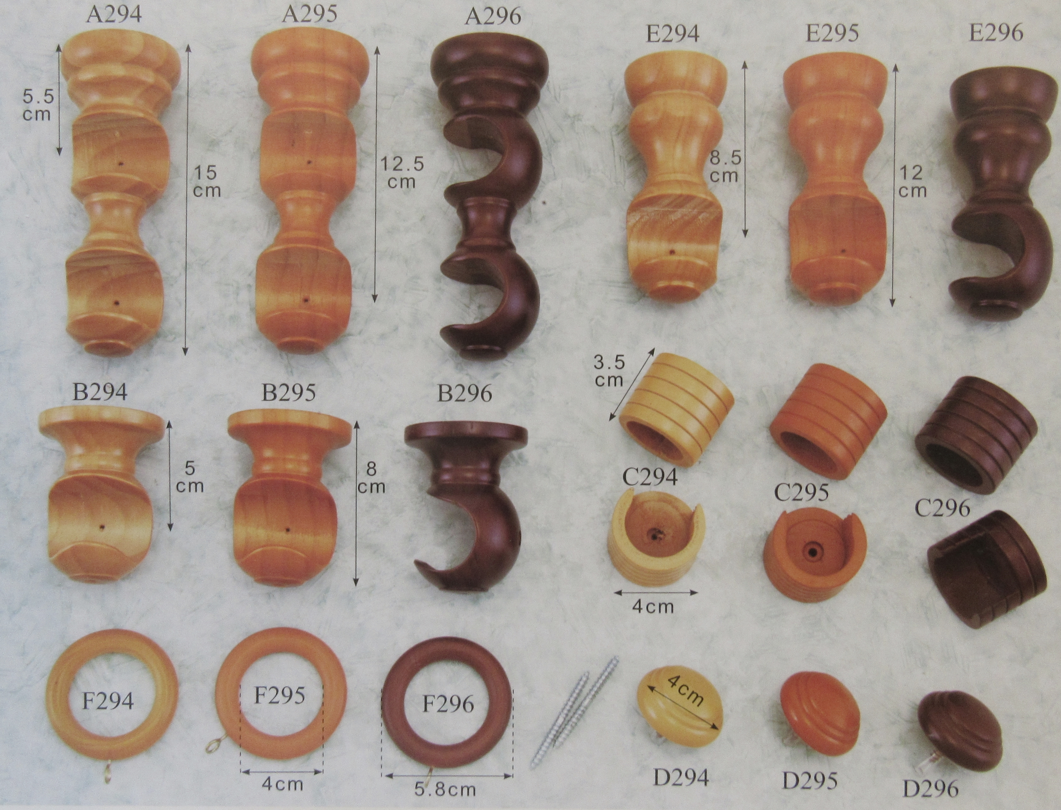 窗簾軌道掛飾配件