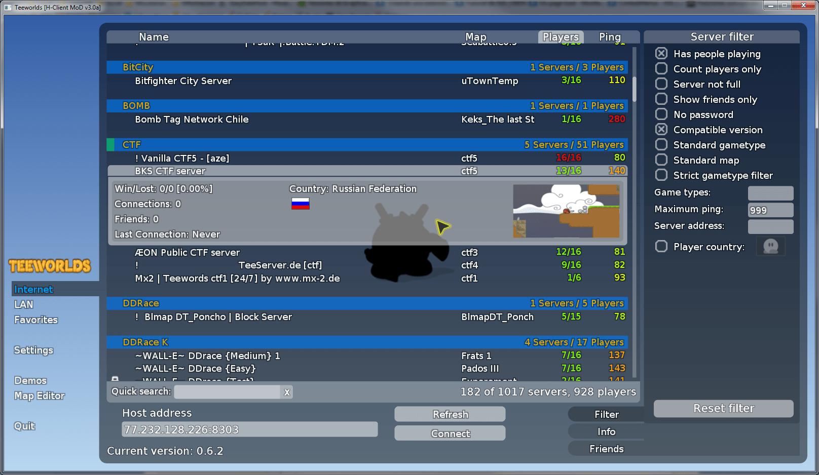 Krx client ddnet