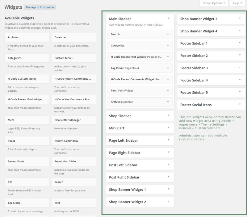 Widgets Documentation - Ultra HD Abstract Art - High Resolution