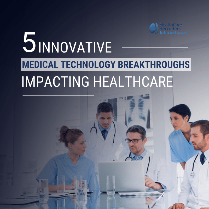 5 Innovative Medical Technology Breakthroughs Impacting Healthcare