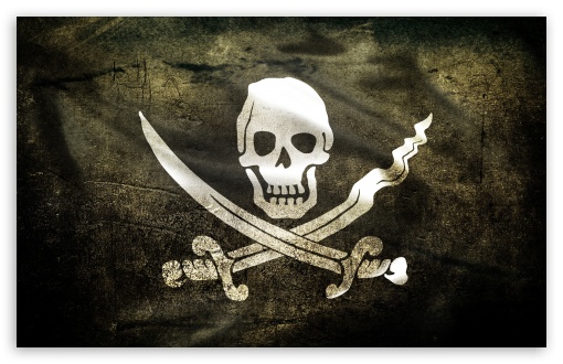 Download pirates flag for desktop or mobile device. Pirate Flag Ultra Hd Desktop Background Wallpaper For 4k Uhd Tv Tablet Smartphone
