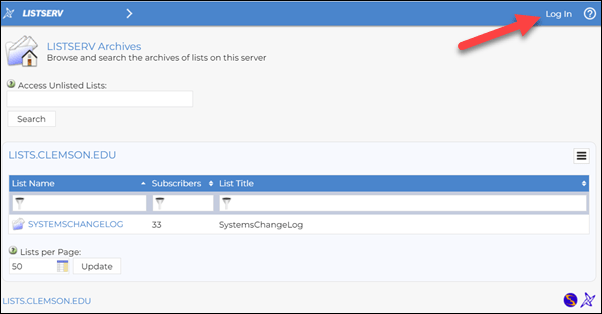 How to add an external user to a clemson listserv