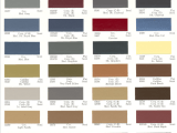 Chevrolet Interior Color Codes