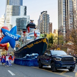 Ram to be the 'Official Truck Sponsor' of the 98th Annual Macy's Thanksgiving Day Parade. (Ram).