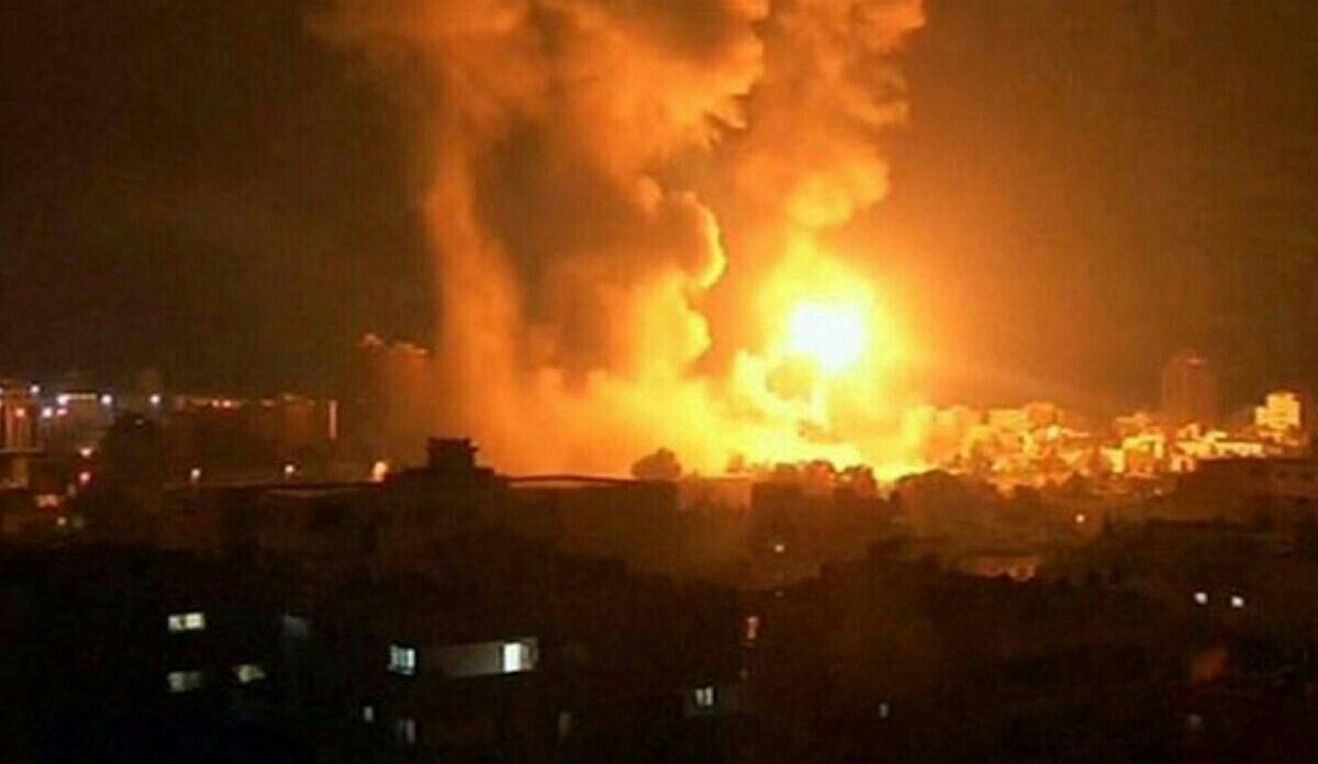 הפצצה ישראלית בסוריה