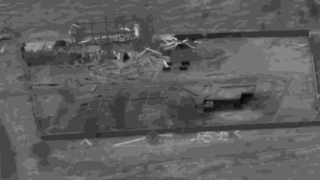 אתר שהופצץ על ידי צבא ארה"ב בתגובה להרג חיילים אמריקאים. החל שלב נוסף בנקמה על חיסולו של קאסם סולימאני