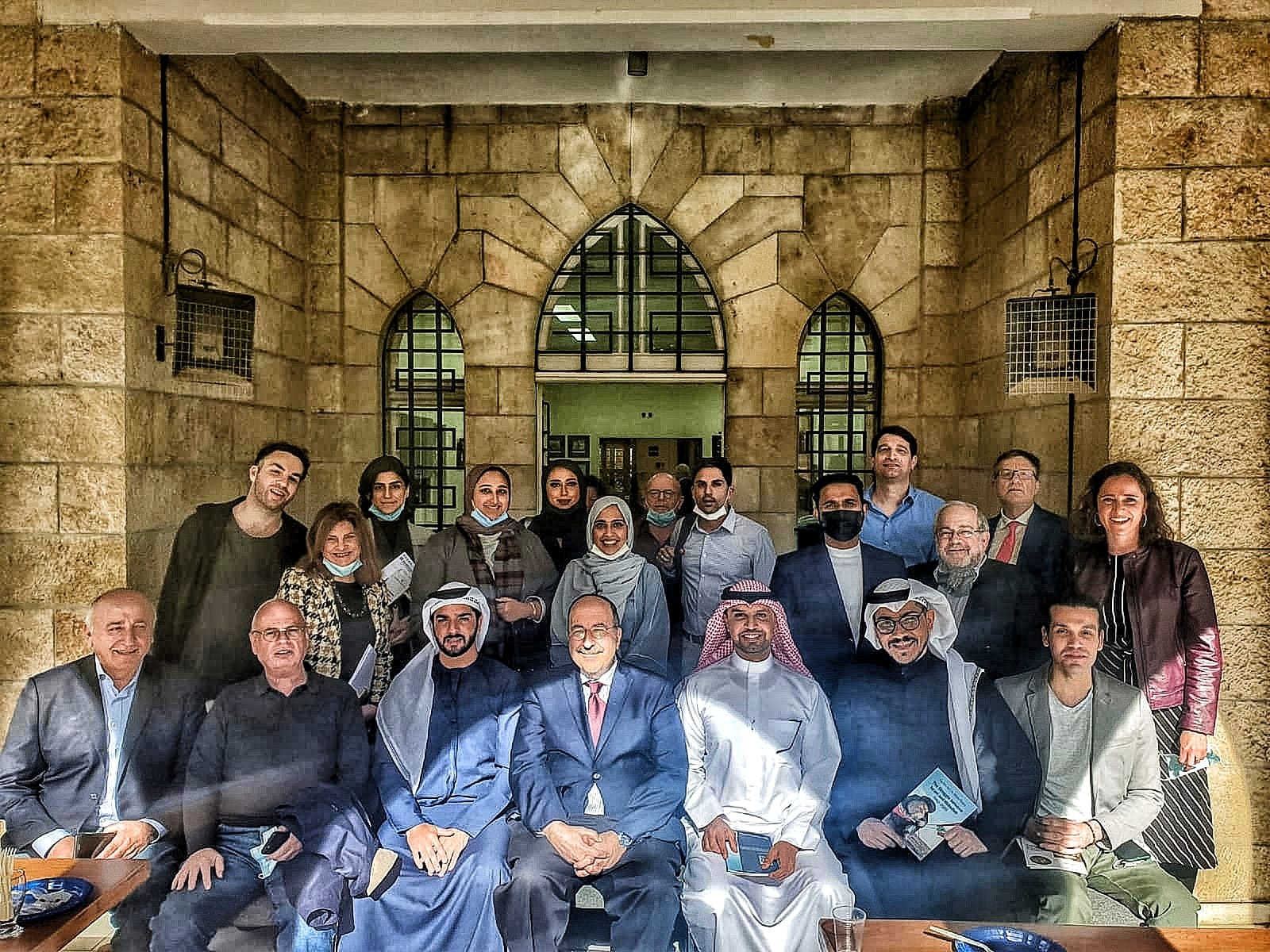 ביקור משלחת מאבו דאבי ובחריין במרכז הירושלמי לענייני ציבור ומדינה // צילום: המרכז הירושלמי לענייני ציבור ומדינה