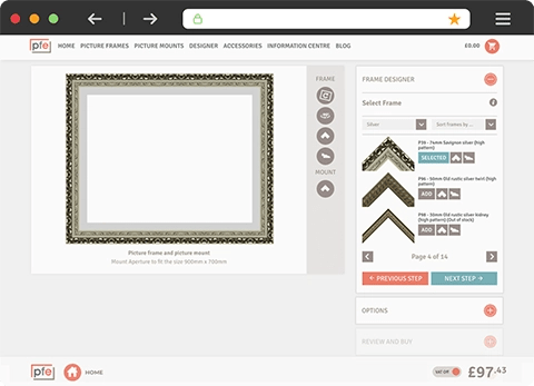 Backing Cards Help Guides Picture Frames Express - Premium Sunset Art Gallery - HD