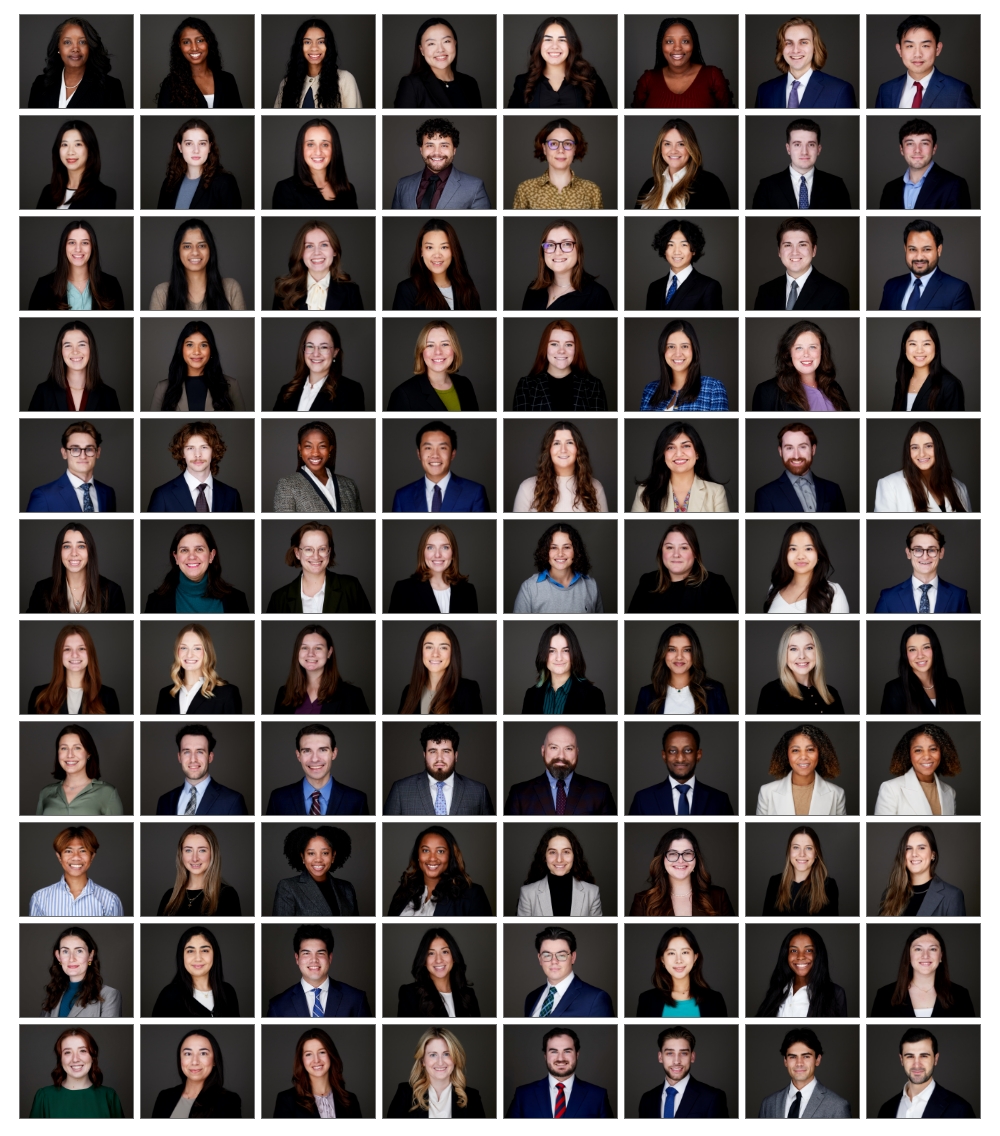 Grid of professional conference headshots photographed at a corporate event by Headshots By Sam.
