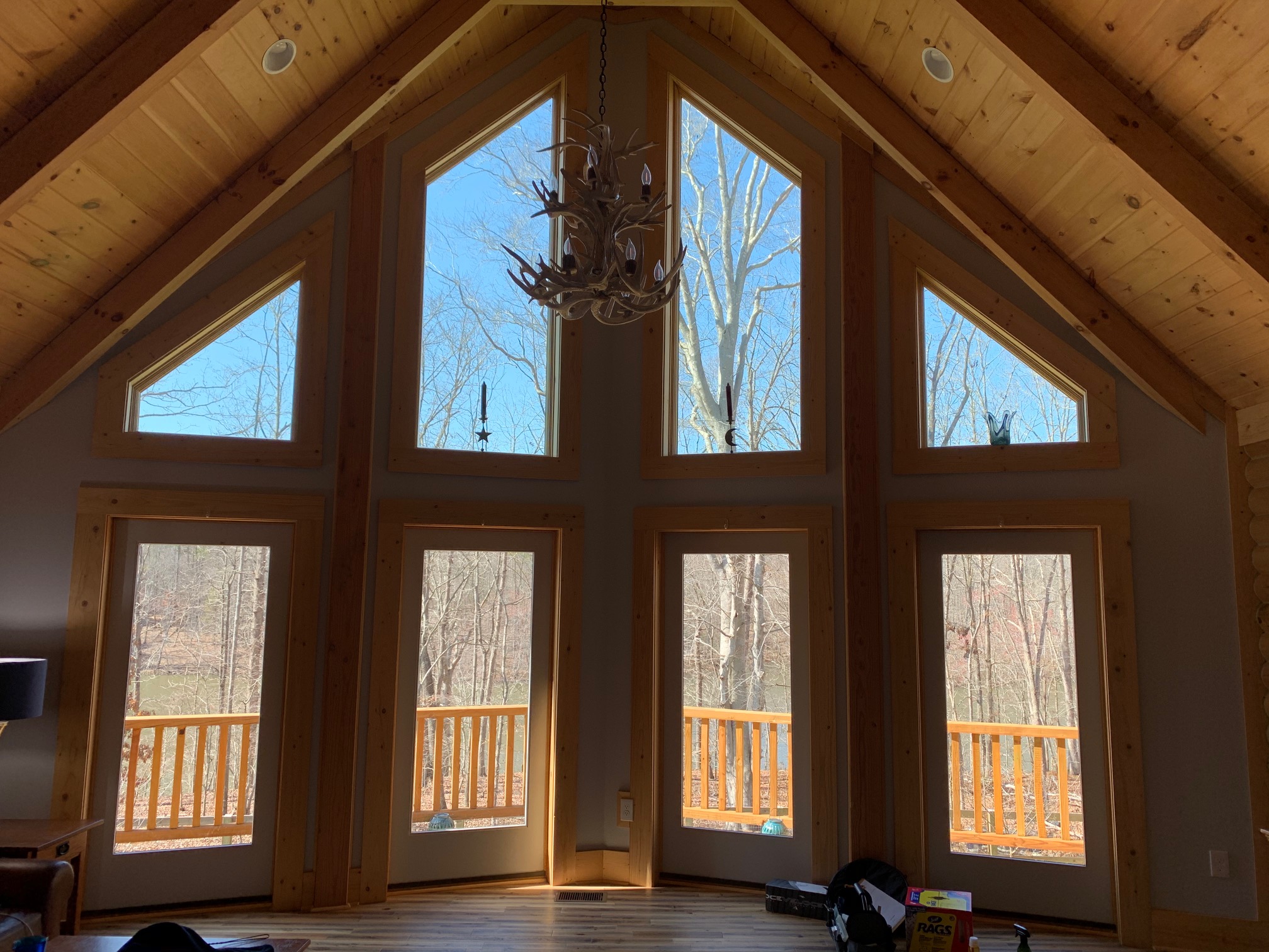 Reduced glare through windows with Clear View Plus 20 film.