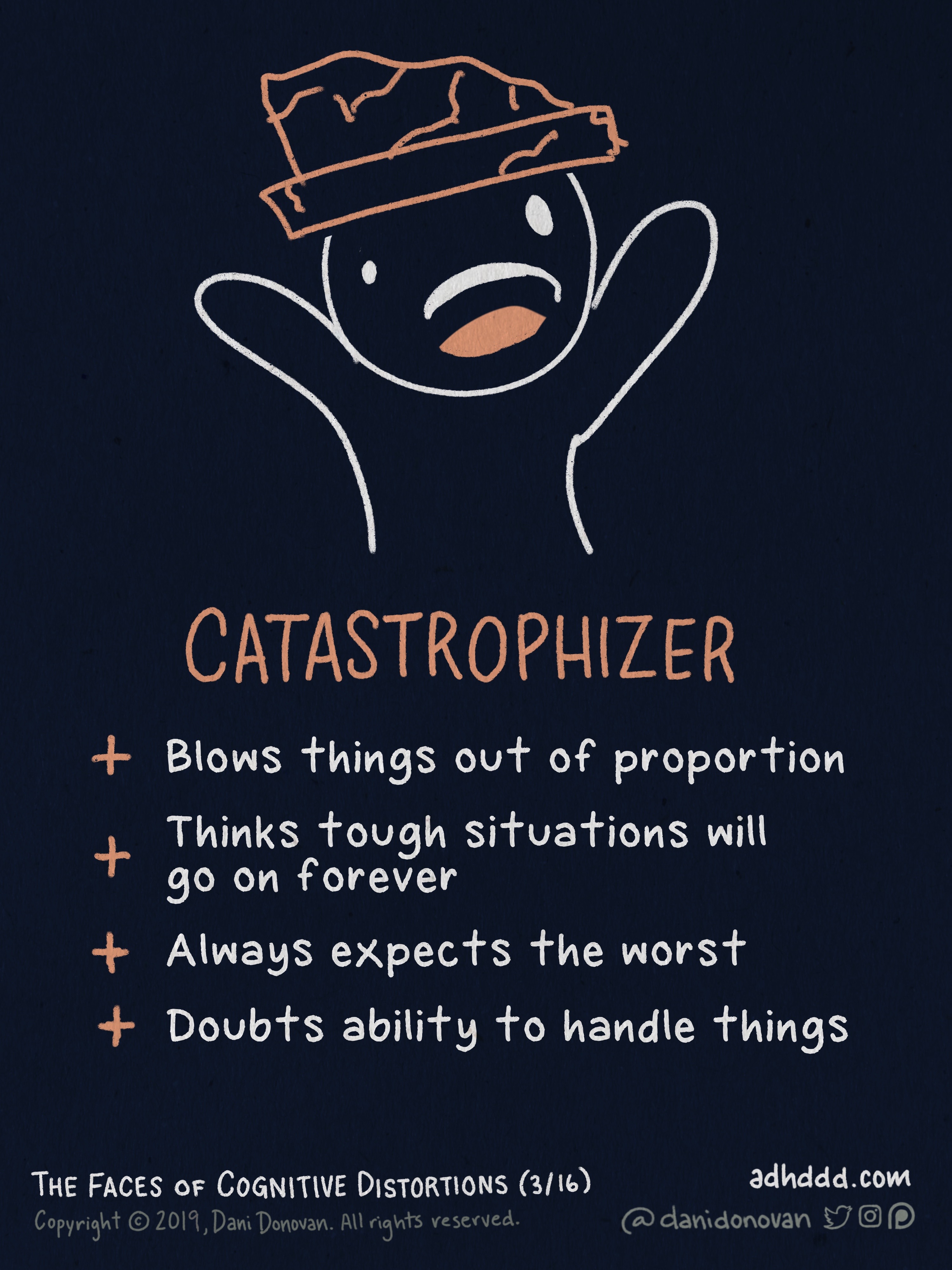 The purpose to catastrophizing