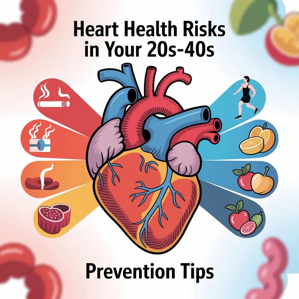 Increasing Heart Health Risks in Age 20s-40s: A Guide to Preventing Cardiovascular Diseas