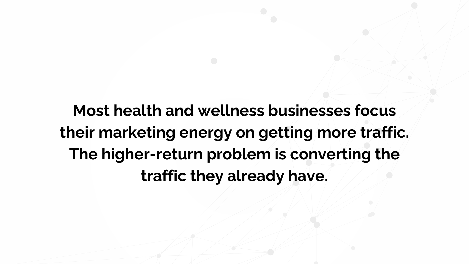 health and wellness marketing
