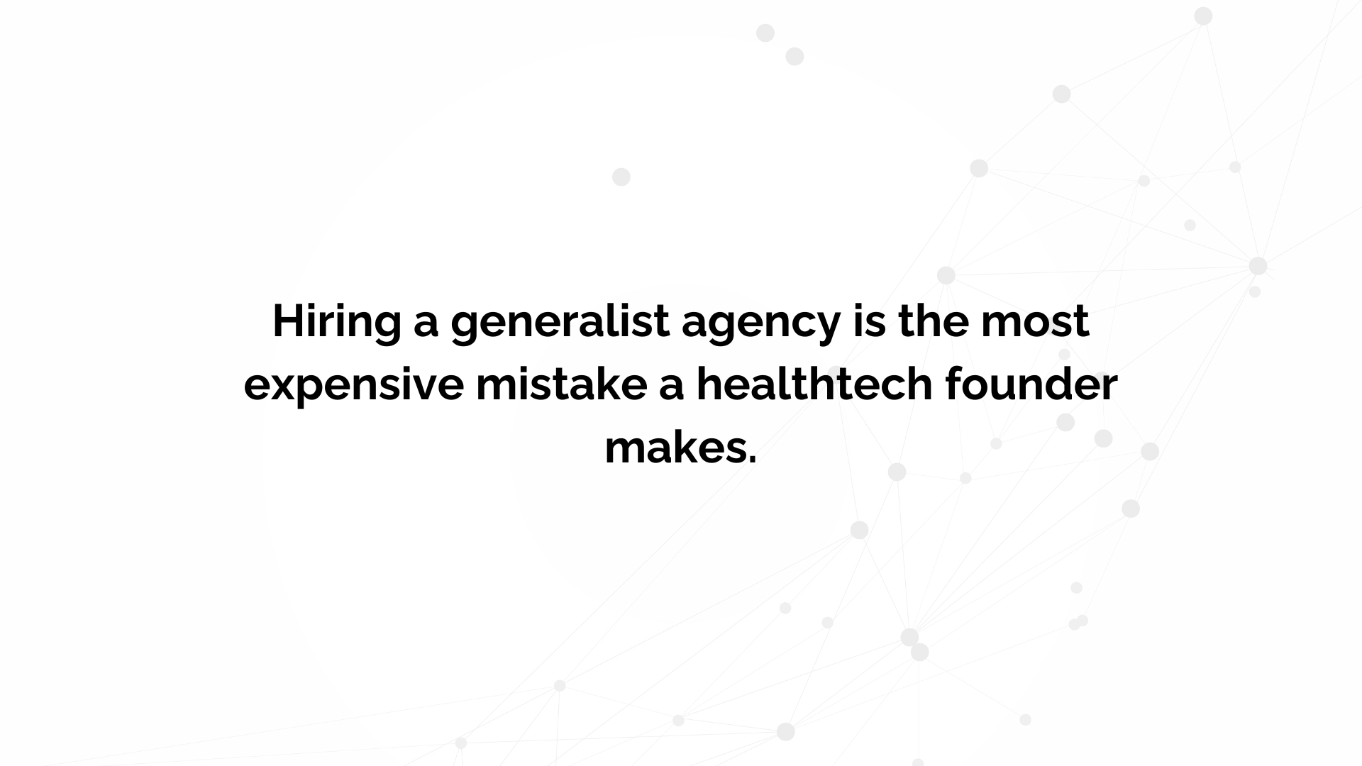 healthtech marketing agency