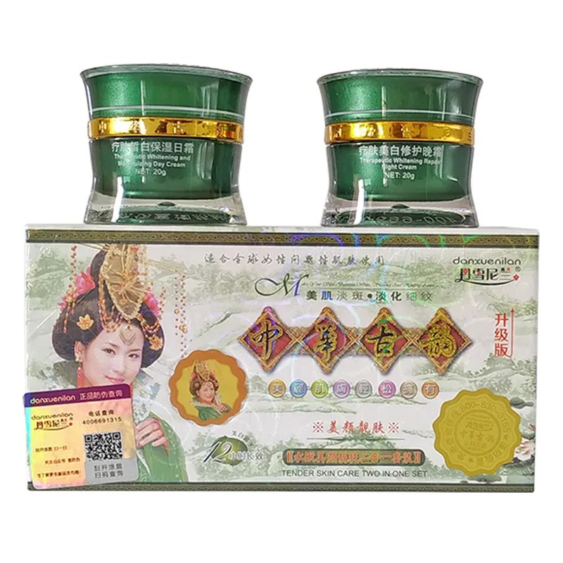 Face Skin Care Day Night Cream danxuenilan spot removing blemish Repair whitening cream set
