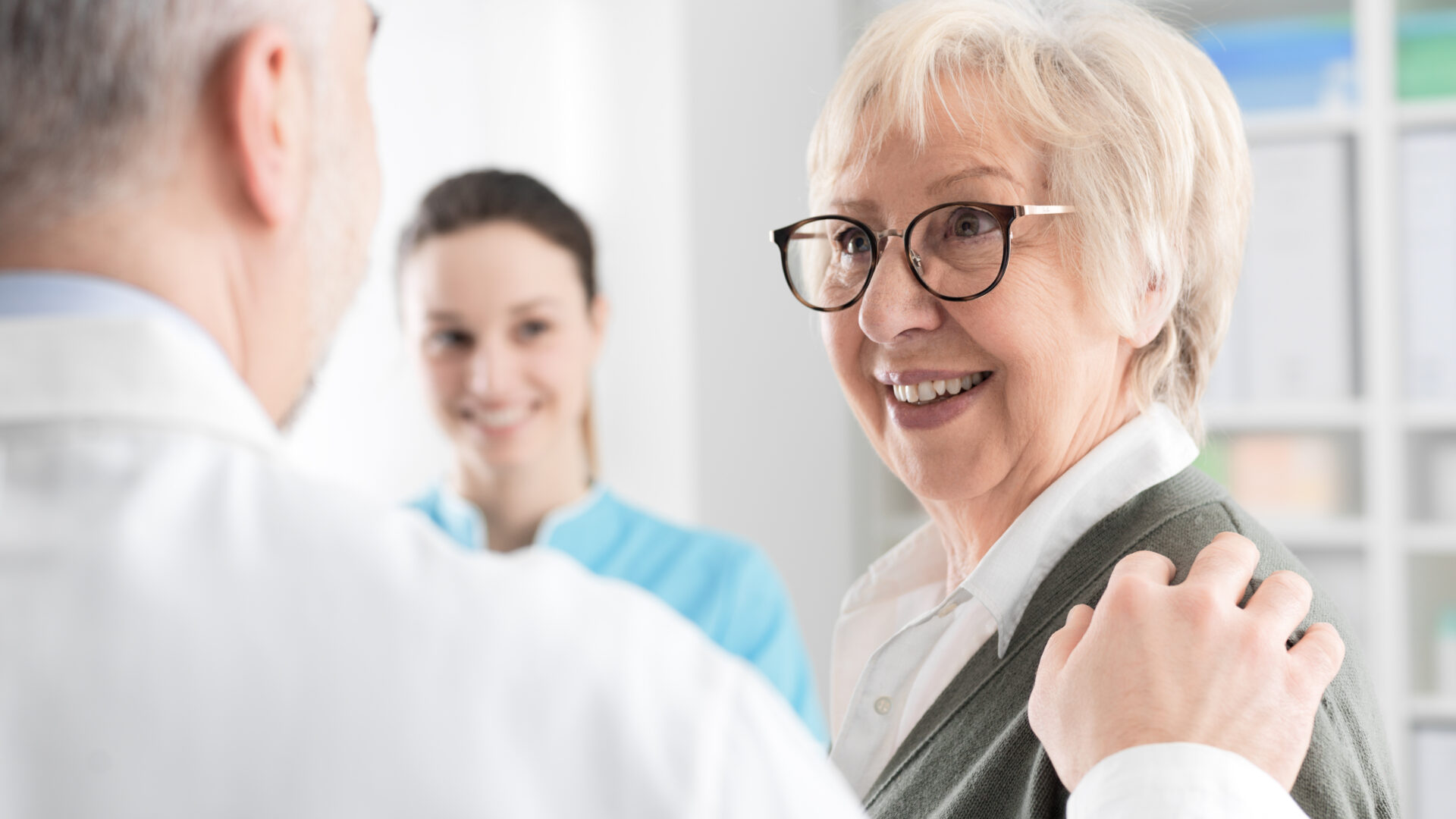 A beneficiary smiles as she is covered by Healthy Mississippi, Inc. when going to see a specialist. A beneficiary smiles as she is covered by Healthy Mississippi, Inc. when going to see a specialist.