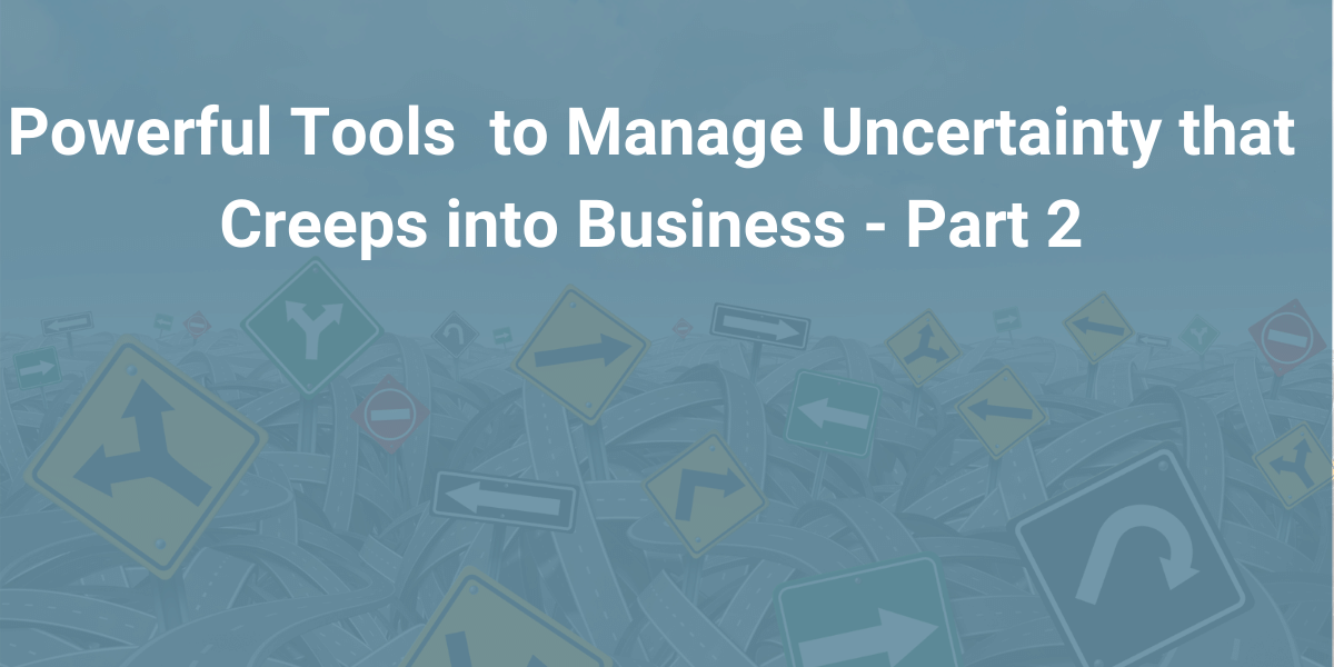 Powerful tools to avoid disruptions from uncertainty