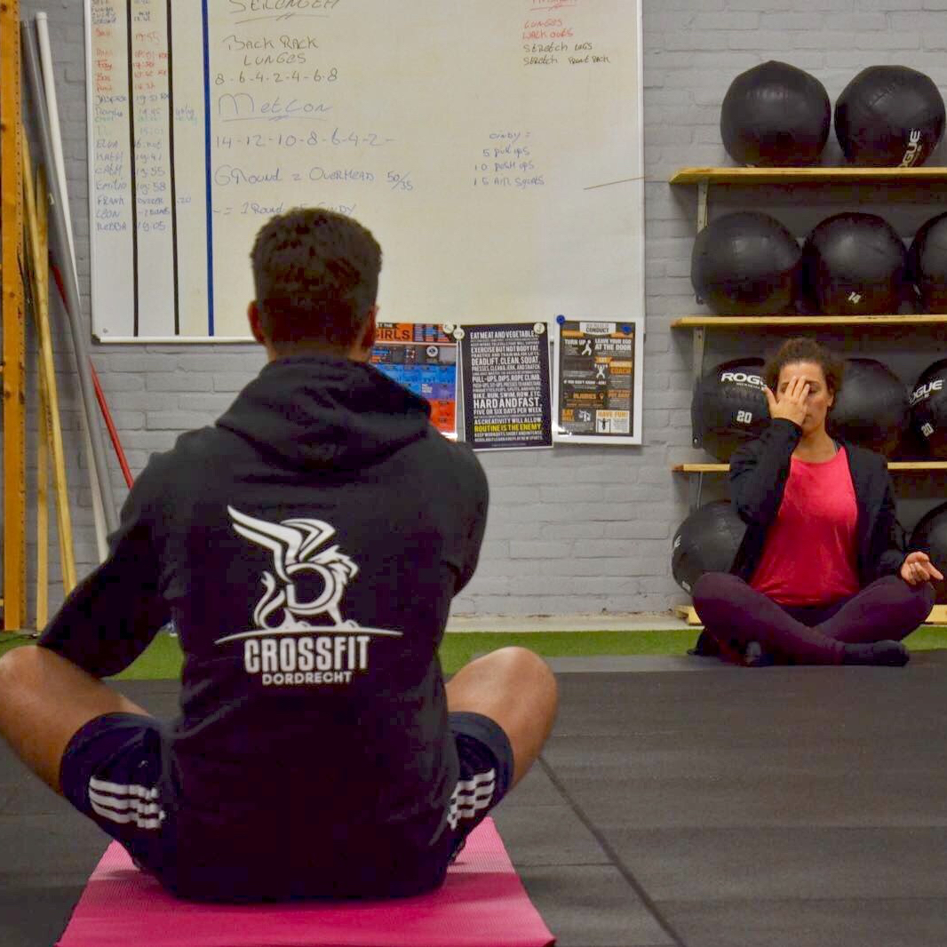 pranayama - yoga in crossfit Dordrecht