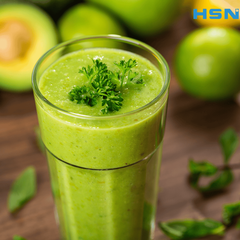 Steps to Prepare Green Machine Juice Ingredients