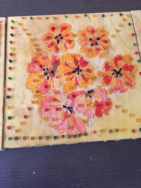 Paint, Wax and Beads