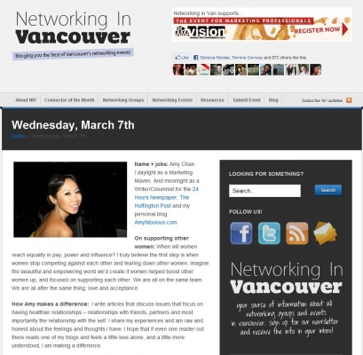 Networking in Vancouver: Women Making a Difference - Heart Hackers Club -  - Online advertising