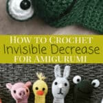 How To Crochet The Invisible Decrease For Amigurimi Crochet - Amazing Gradient Background - Desktop