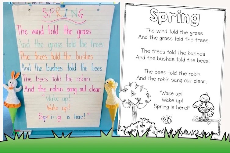 Hello Spring Free Printables Heart Of The Class