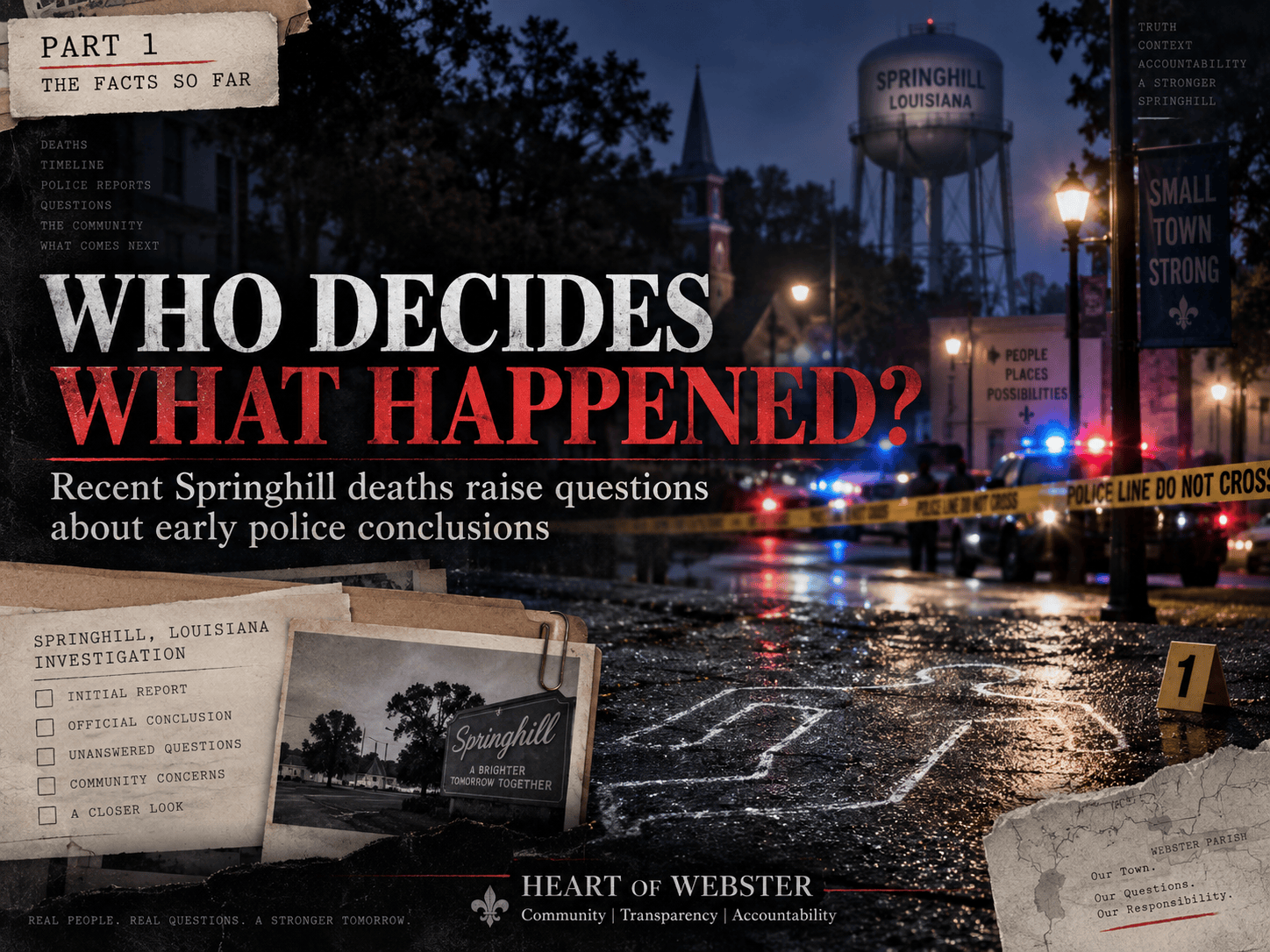 Who Decides What Happened?