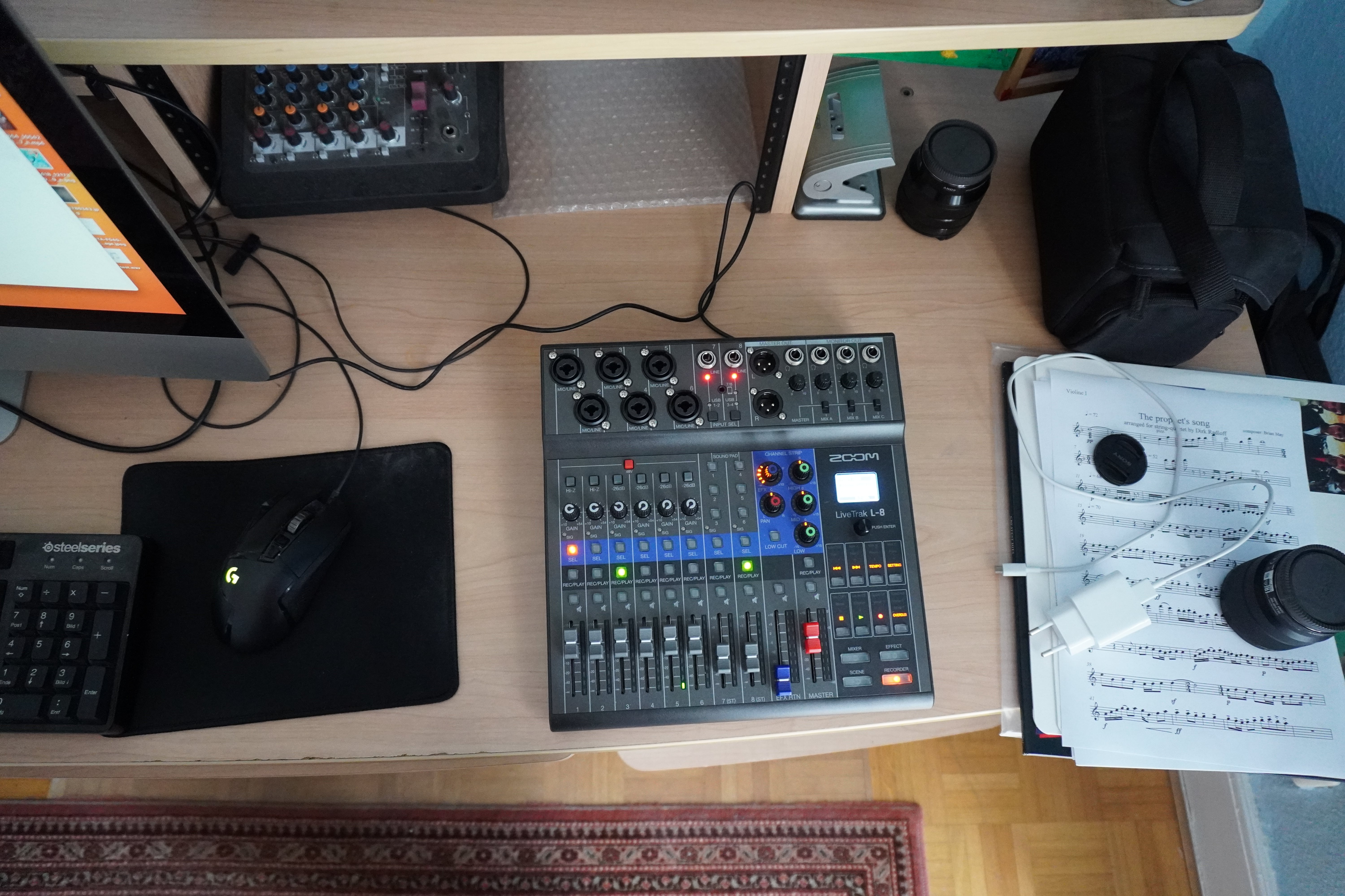 Review: Zoom Livetrack L-8 for multitrack recordings