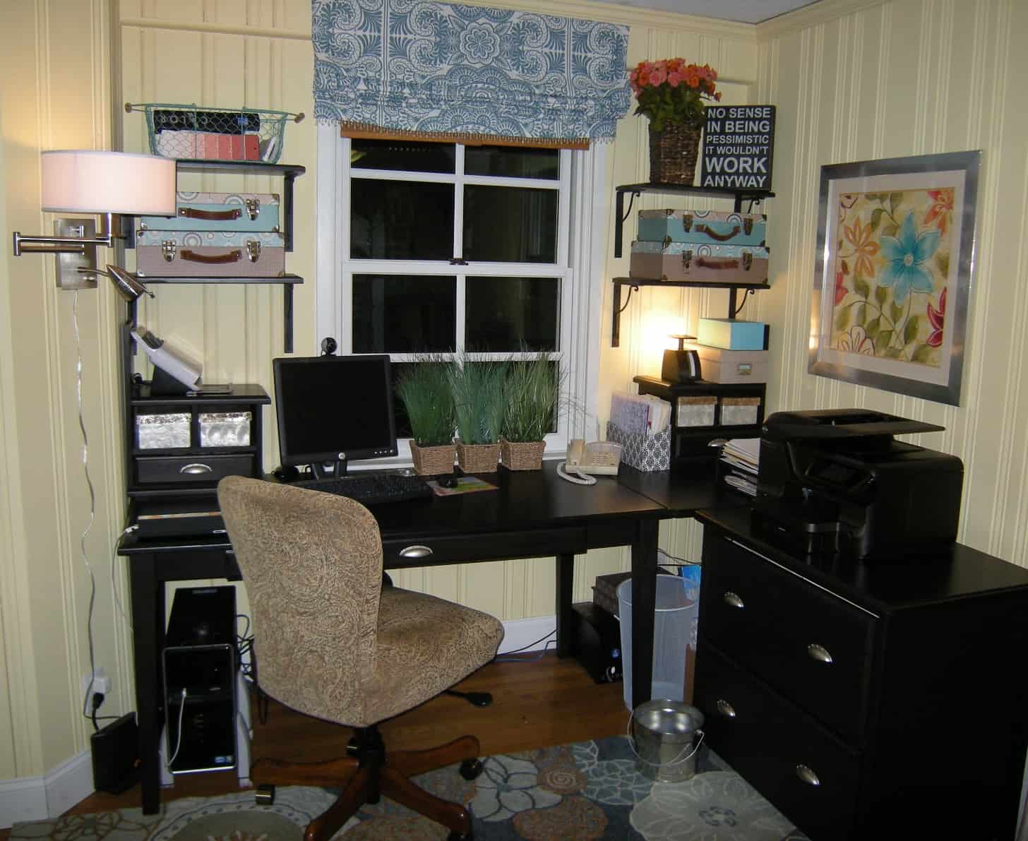 Home office makeover designer's home office
