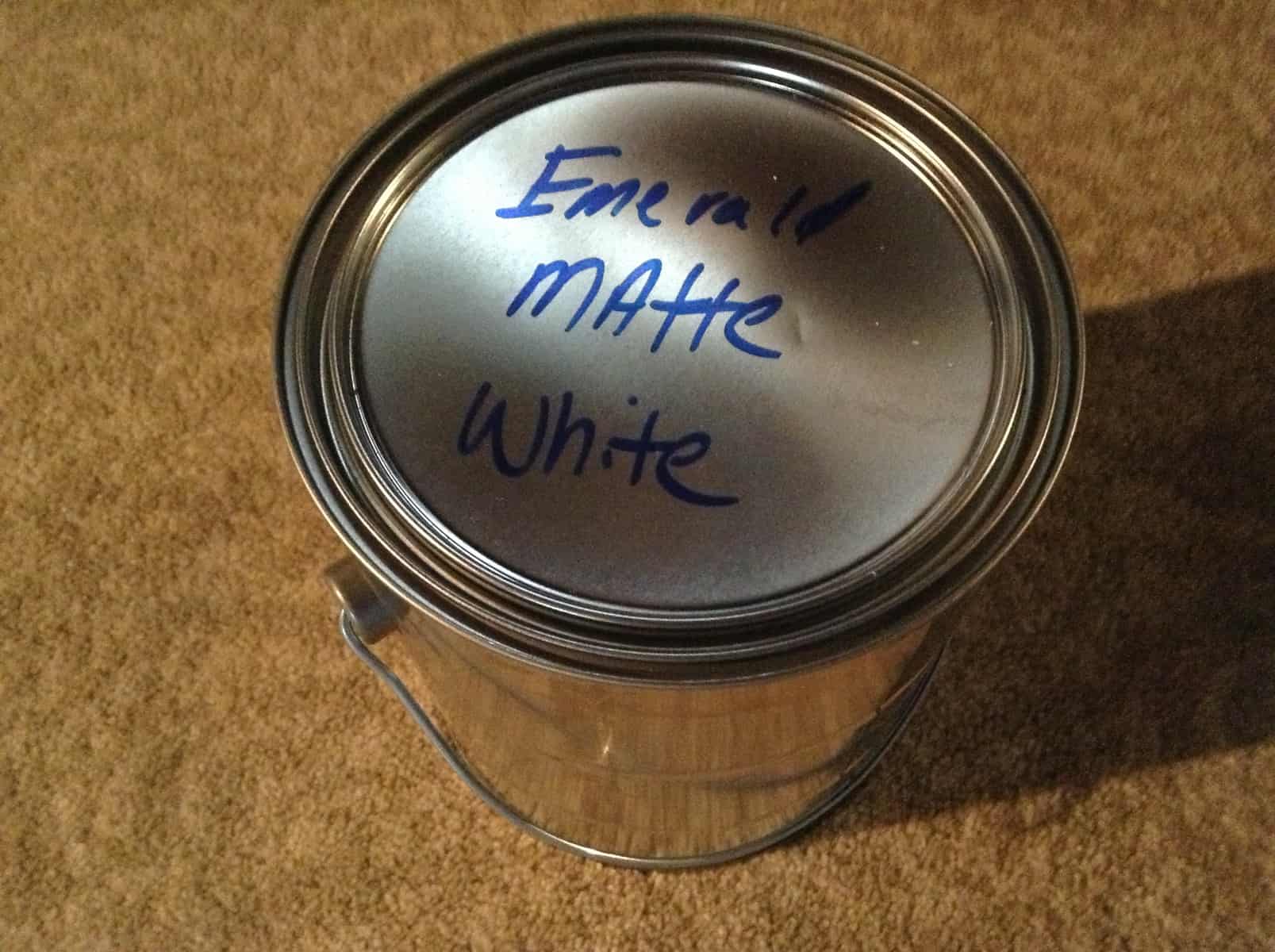 1 gallon paint can labels