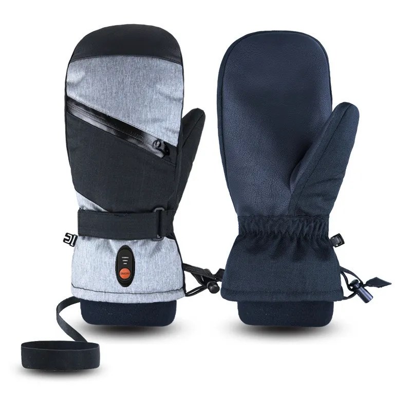 Waterproof Electric Heated Ski Mittens