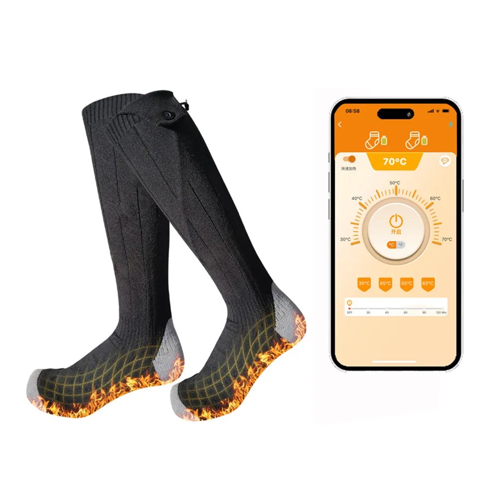 APP Control Heated Socks
