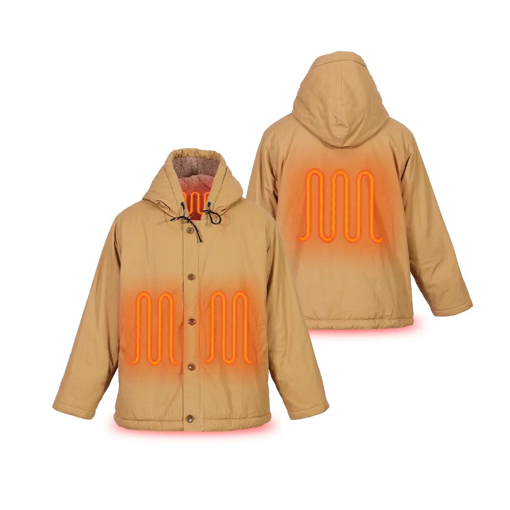 Rechargeable Heated Coat Mens