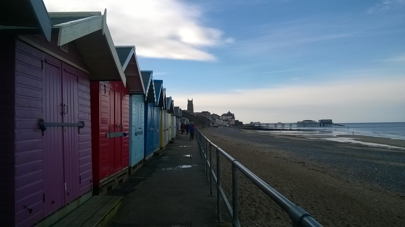Cromer chalets, Norfolk