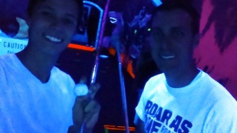Black-light Mini Golf