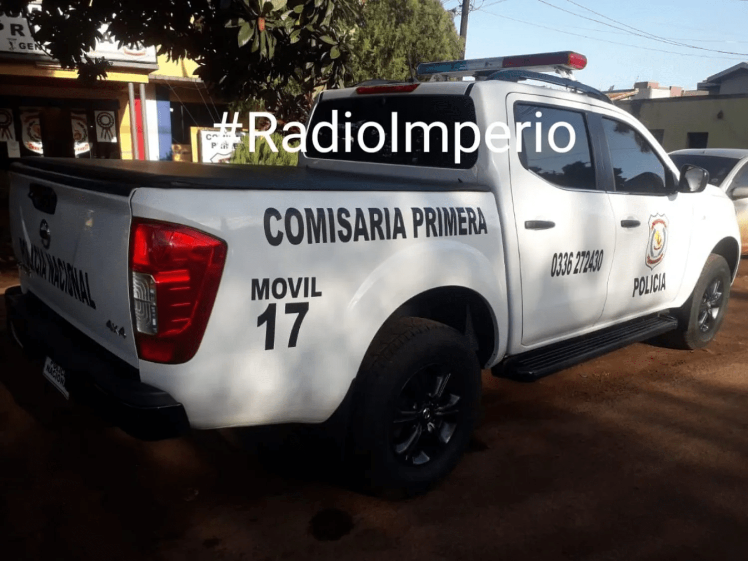 Hurto de motocicleta frente a un local comercial en Pedro Juan Caballero