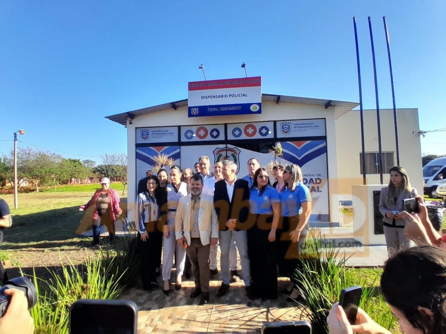 Universidad Interamericana y Asociación de Familiares del Personal Policial firman convenio de cooperación en Amambay
