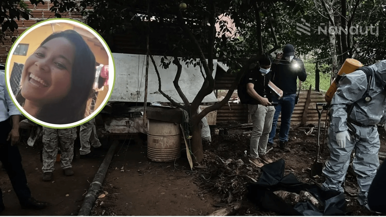 Hallan enterrado el cuerpo de una adolescente de 14 años en Caazapá: el principal sospechoso es su exnovio de 21 años