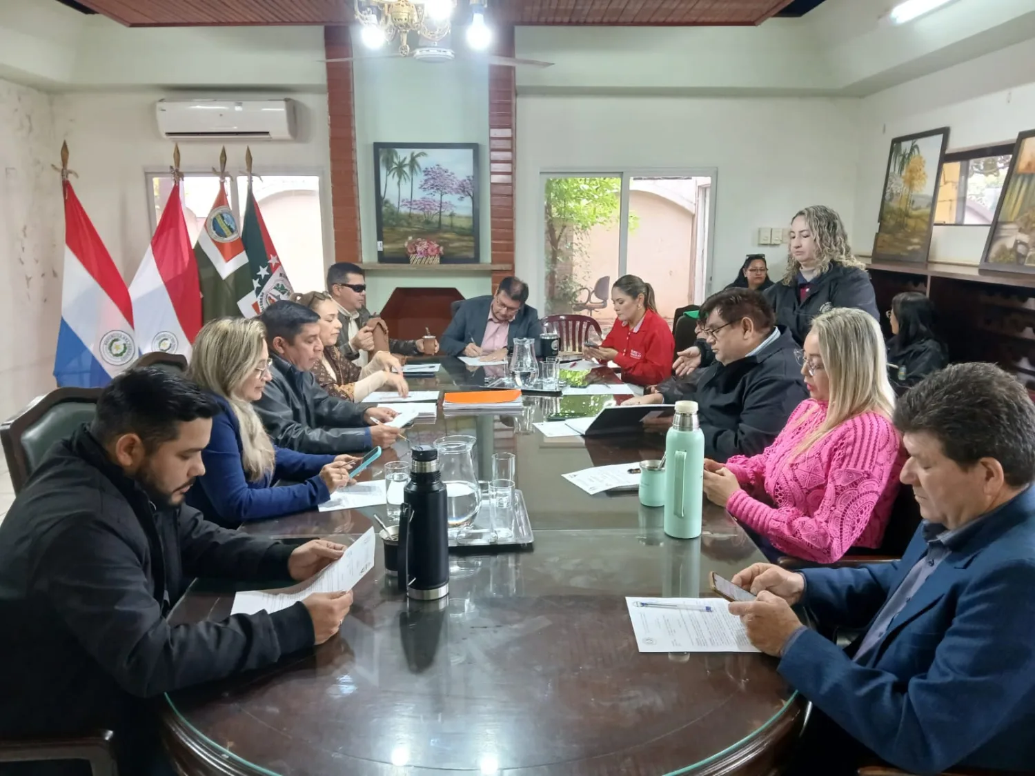 Carlos Riquelme fue electo como nuevo presidente de la Junta Departamental de Amambay