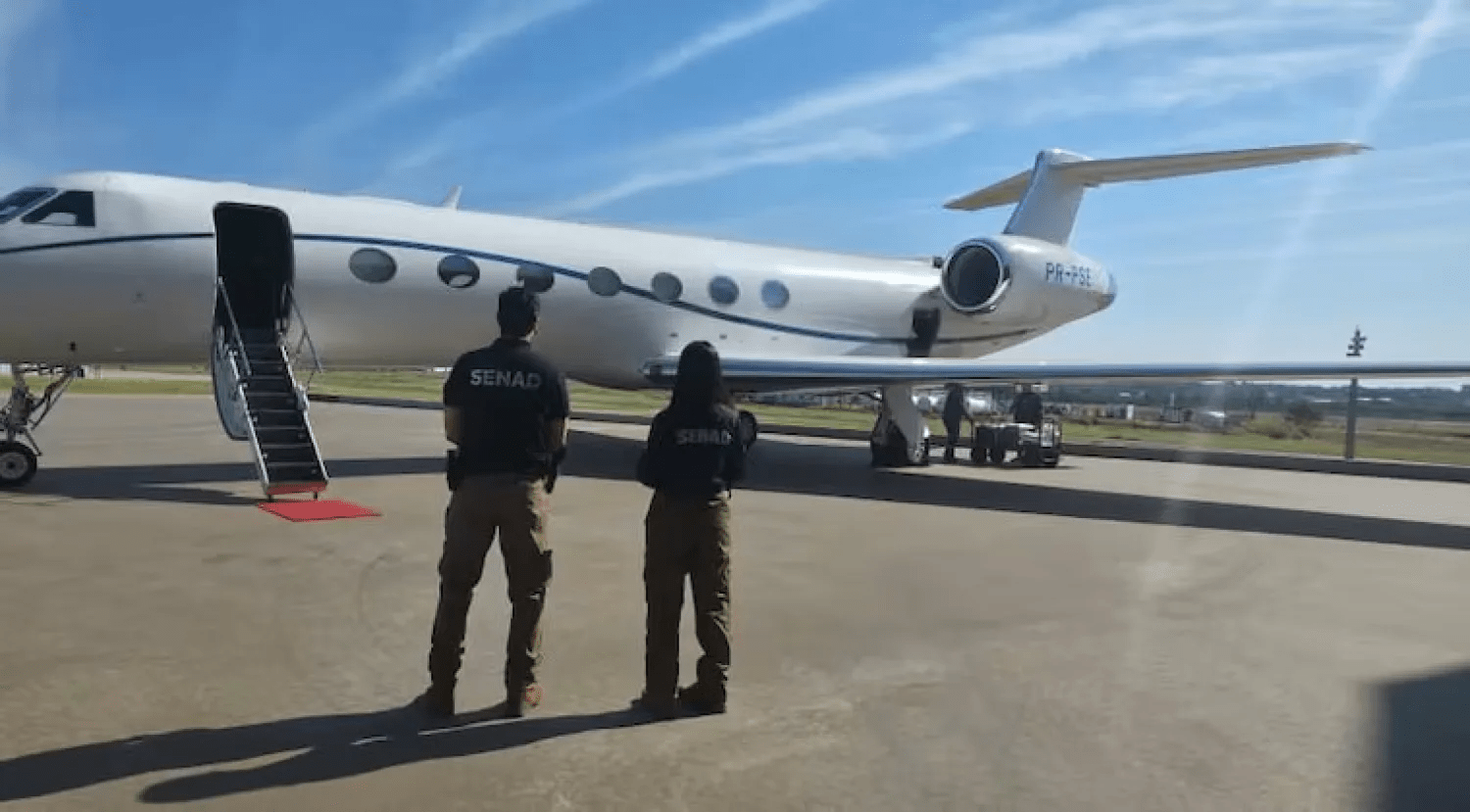 Localizan en Paraguay avión de USD 28 millones de exbanquero preso en Brasil