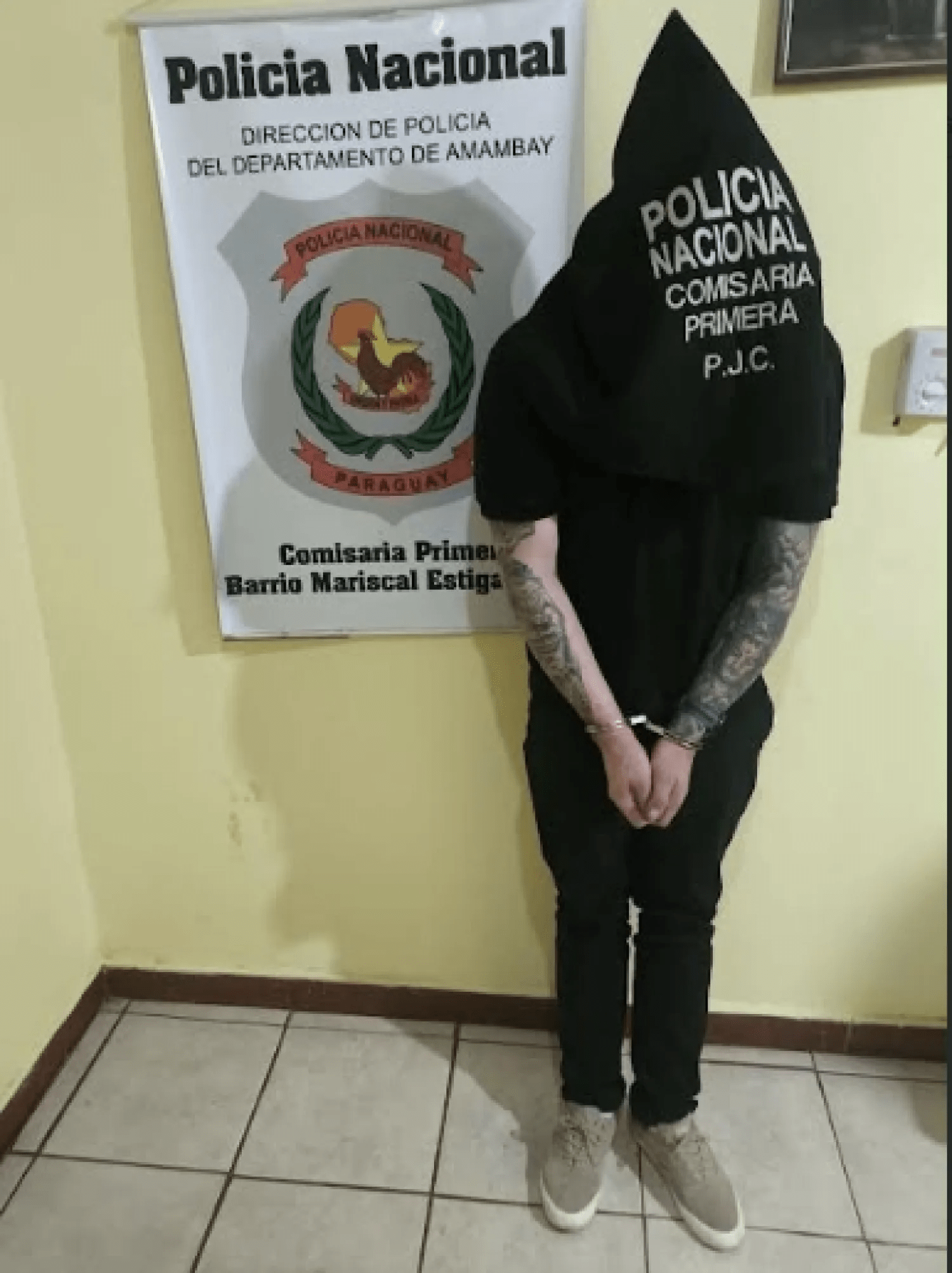 Supuesto líder de un grupo catarinense es aprehendido en Pedro Juan Caballero