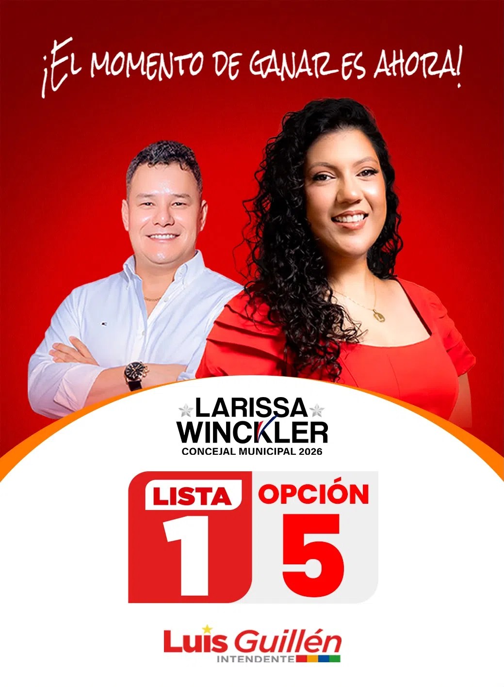 Larissa Winckler se postula para concejal en Amambay